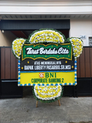 Papan Bunga Duka di Pendowo