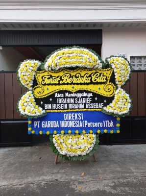 Papan Bunga Duka di Pendowo