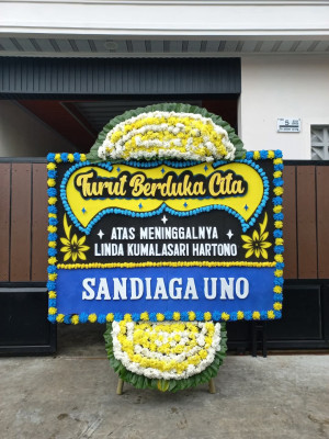 Papan Bunga Duka di Pendowo