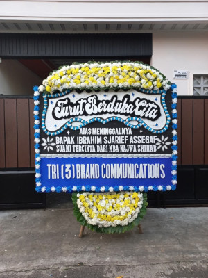 Papan Bunga Duka di Pendowo